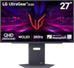 LG 27GX700A-B 27-inch Ultragear QHD (2560 x 1440) OLED Gaming…