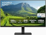 KOORUI 24-inch Computer Monitor Full HD 1920 x 1080p 100Hz…