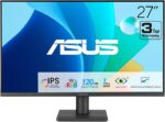 ASUS VA279HG 27 Inch 1080P 120Hz Eye Care Gaming Monitor,…