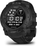 Garmin Instinct® 3 Tactical, Solar, 45mm, Black